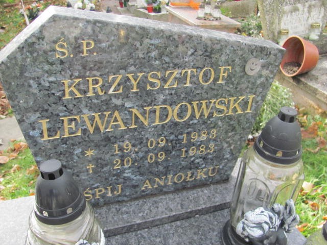 Krzysztof LEWANDOWSKI 1983 Bielsko-Biała - Grobonet - Wyszukiwarka osób pochowanych