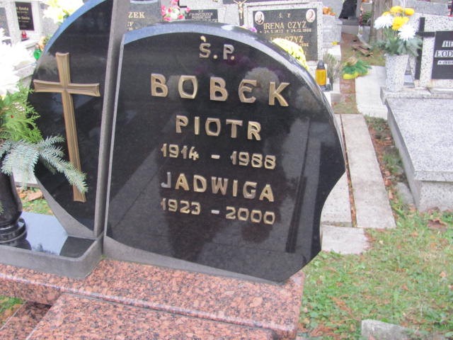 Piotr BOBEK 1914 Bielsko-Biała - Grobonet - Wyszukiwarka osób pochowanych