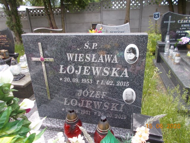 Wiesława ŁOJEWSKA 1953 Bielsko-Biała - Grobonet - Wyszukiwarka osób pochowanych