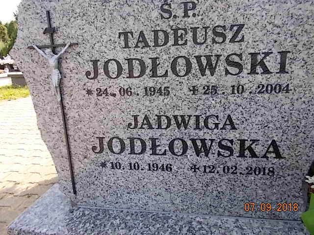 Bogdan JODŁOWSKI 1974 Bielsko-Biała - Grobonet - Wyszukiwarka osób pochowanych