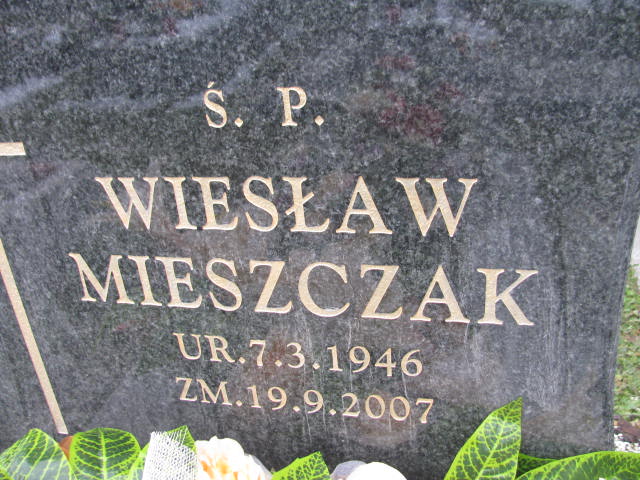 Wiesław MIESZCZAK 1946 Bielsko-Biała - Grobonet - Wyszukiwarka osób pochowanych