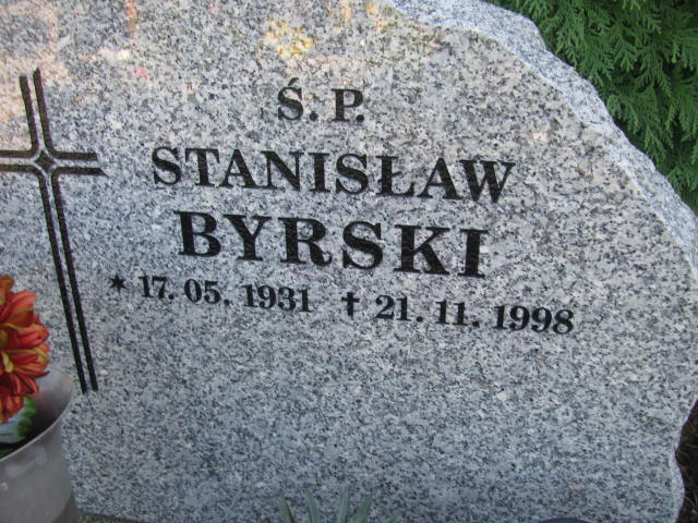 Stanisław BYRSKI 1931 Bielsko-Biała - Grobonet - Wyszukiwarka osób pochowanych