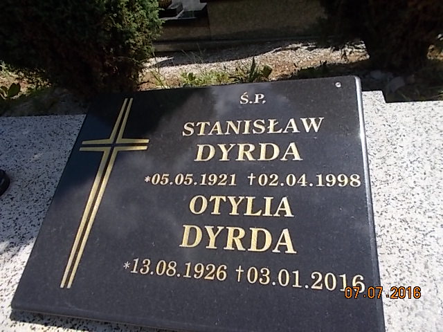 Otylia DYRDA 1926 Bielsko-Biała - Grobonet - Wyszukiwarka osób pochowanych